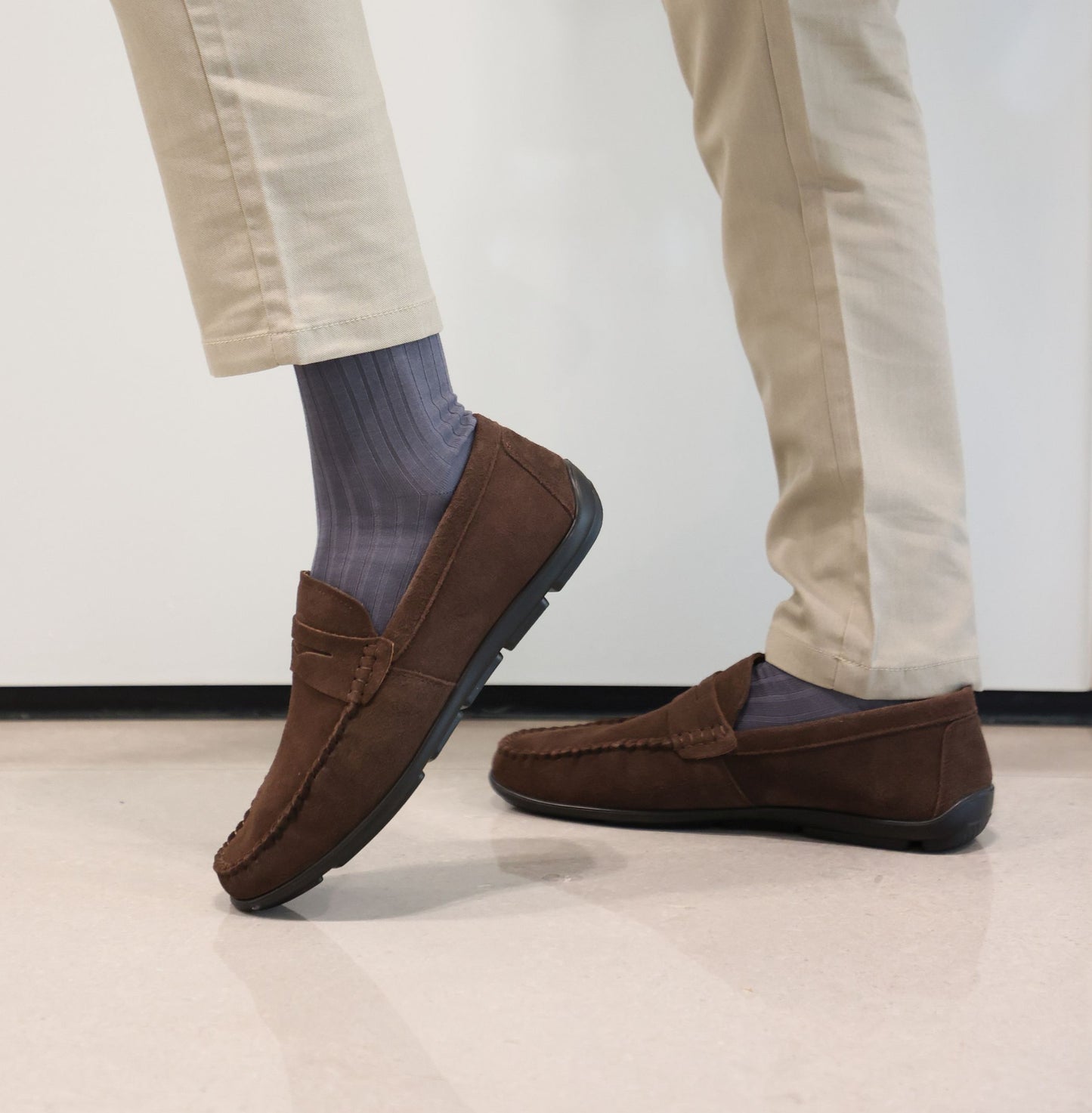 FRED TERO Men’s Crew Dress Socks – Mercerized Cotton Gift Box